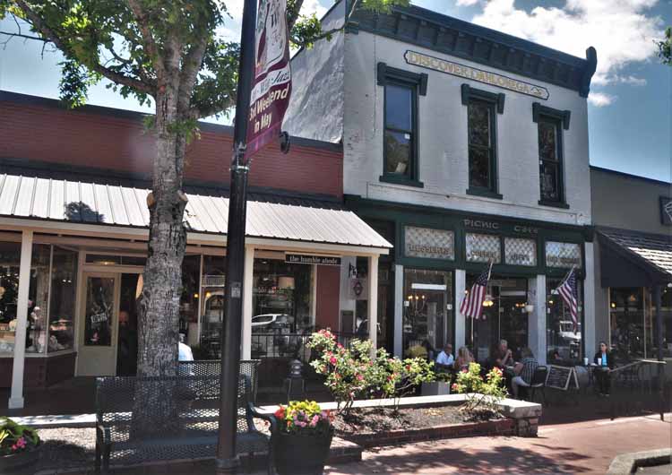 town of Dahlonega